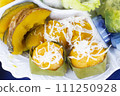 Toddy Palm Cake and Steamed Pumpkin 111250928