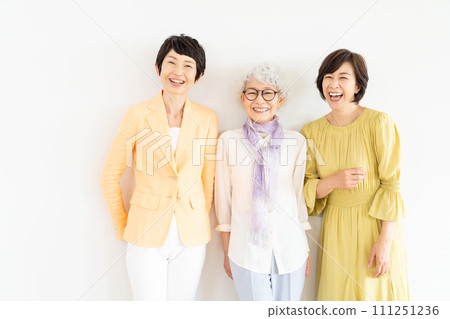 Portrait of a middle-aged woman 111251236