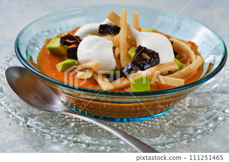 墨西哥菜 Sopa de Tortilla (Sopa Azteca) 111251465
