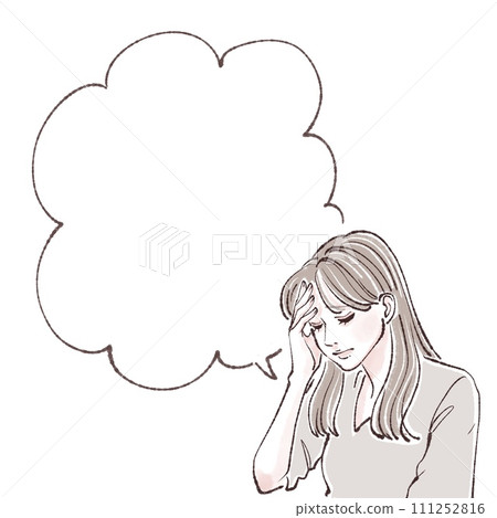 Illustration material of women and girls Illustration material of women and girls 111252816