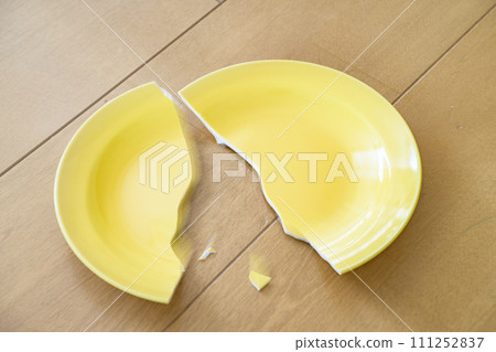 Broken dish Broken dish 111252837
