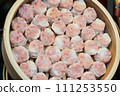 Freshly cooked shumai 111253550