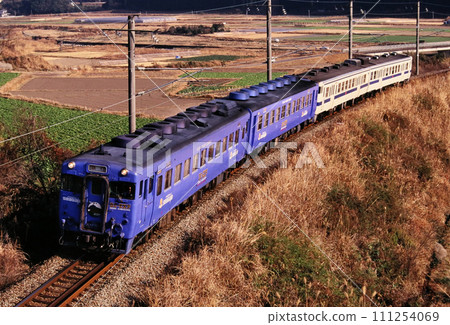 1996年 日豐本線田野站附近運行的蝦野特快 1996年 日豐本線田野站附近運行的蝦野特快 111254069