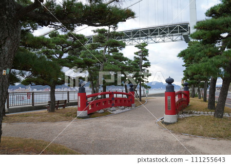 關門海峽美毛須川大橋 111255643
