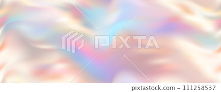 A wonderful pearlescent seamless pattern with delicate color transitions A wonderful pearlescent seamless pattern with delicate color transitions 111258537