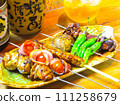 Assorted skewers 111258679