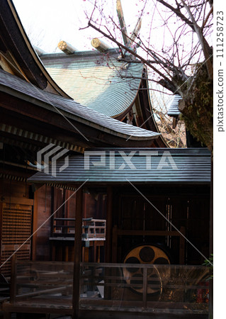 花園神社位於東京上野。這是一個受許多外國人歡迎的地方。 111258723