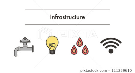 基礎設施插圖集 基礎設施插圖集 111259610