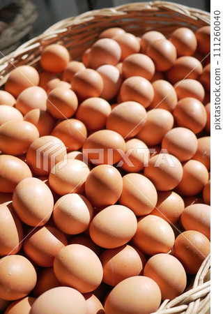 close up of eggs in a bowl. close up of eggs in a bowl. 111260040