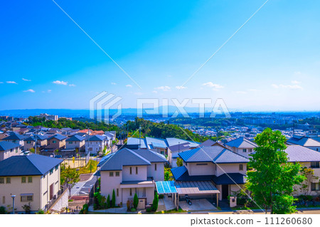 大阪府箕面市的街景 111260680