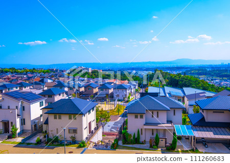 Cityscape of Minoh City, Osaka Prefecture 111260683