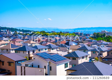 Cityscape of Minoh City, Osaka Prefecture Cityscape of Minoh City, Osaka Prefecture 111260689