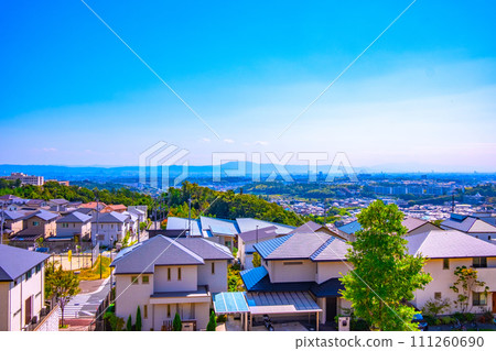 大阪府箕面市的街景 111260690