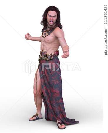 long hair warrior 111261425