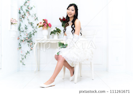 婚禮迷你禮服新娘 婚禮迷你禮服新娘 111261671
