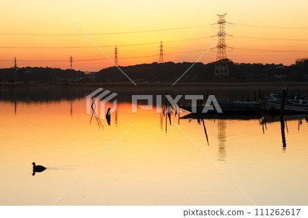Sunset at Teganuma 111262617