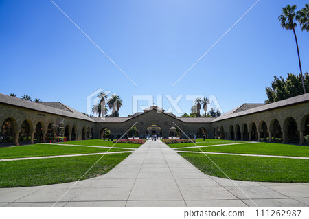 美麗的大學校園史丹佛大學(美國舊金山) 美麗的大學校園史丹佛大學(美國舊金山) 111262987