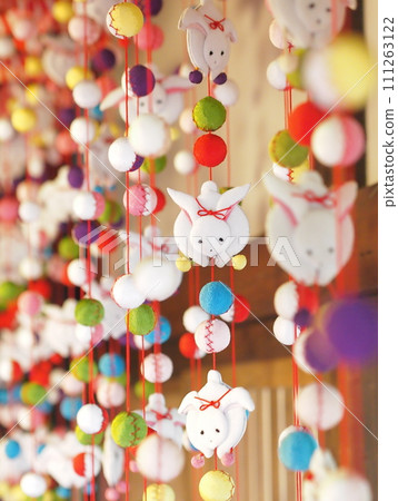 Hinamatsuri Rabbit hanging dolls Hinamatsuri Rabbit hanging dolls 111263122
