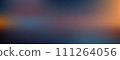 Simple wide banner abstract banner Blue hues pink orange gradients, creating a captivating composition 111264056