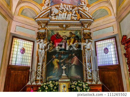 Sacro monte di Ghiffa, lake maggiore, italy Sacro monte di Ghiffa, lake maggiore, italy 111265502