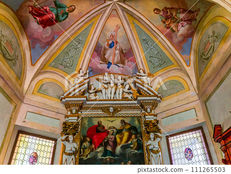 Sacro monte di Ghiffa, lake maggiore, italy Sacro monte di Ghiffa, lake maggiore, italy 111265503