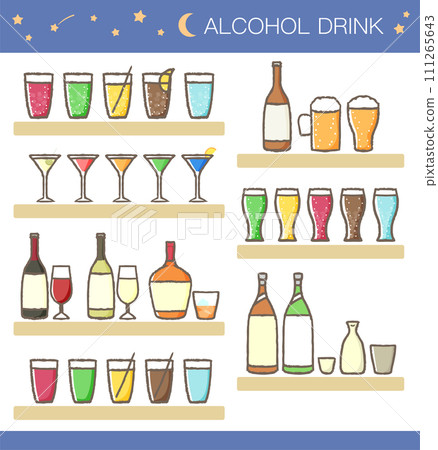 各類酒精套裝（彩色） 111265643