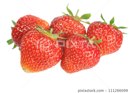 Strawberries on white Strawberries on white 111266099