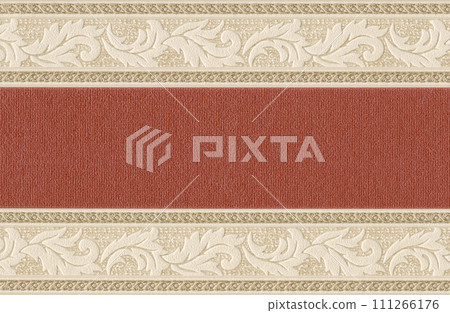 Old wallpaper element 111266176