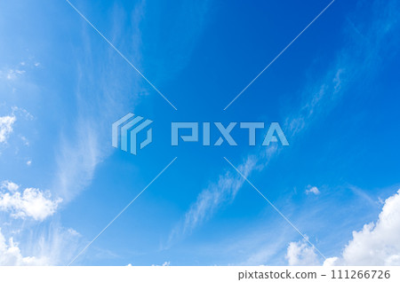 many clouds flowing in the blue sky many clouds flowing in the blue sky 111266726