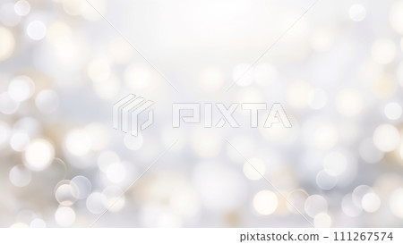 white and silver bokeh background with a hint of blue. 111267574