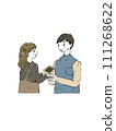 Valentine Couple Stylish 111268622