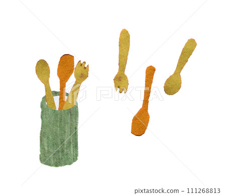 麵食、叉子、湯匙、炊具、背景材料、蔬菜、園藝、園藝、圖像材料 麵食、叉子、湯匙、炊具、背景材料、蔬菜、園藝、園藝、圖像材料 111268813