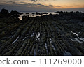 Evening view of Nemoto Coast Byobu Rock 111269000