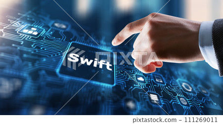 SWIFT. International bank transfer system. Society for Worldwide Interbank Financial Telecommunications SWIFT. International bank transfer system. Society for Worldwide Interbank Financial Telecommunications 111269011