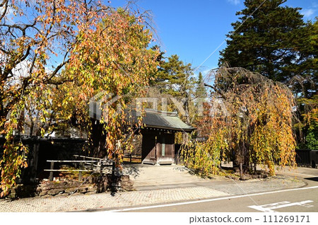 The autumn Kakunoda samurai house 111269171
