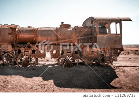 rusty steam locomotives in Bolivia rusty steam locomotives in Bolivia 111269732