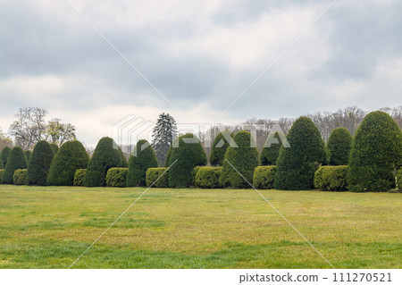 Eszterhaza castle park in Fertod, Hungary. Eszterhaza castle park in Fertod, Hungary. 111270521