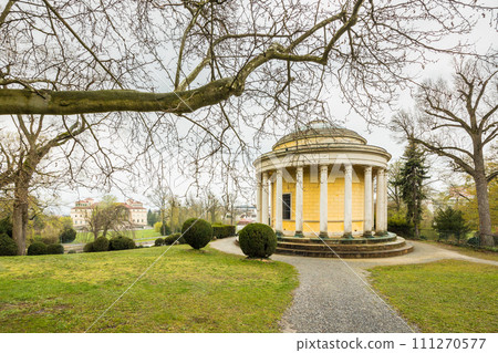 The Leopoldine Temple in the park of Esterhazy Castle. 111270577