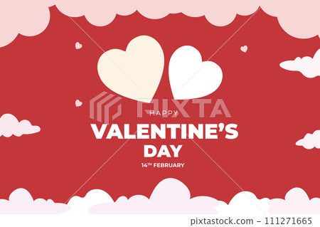 Happy Valentine's Day background, Happy Valentine's Day love banner Happy Valentine's Day background, Happy Valentine's Day love banner 111271665