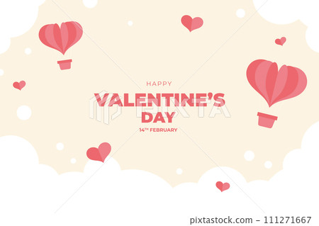 Happy Valentine's Day background, Happy Valentine's Day love banner Happy Valentine's Day background, Happy Valentine's Day love banner 111271667