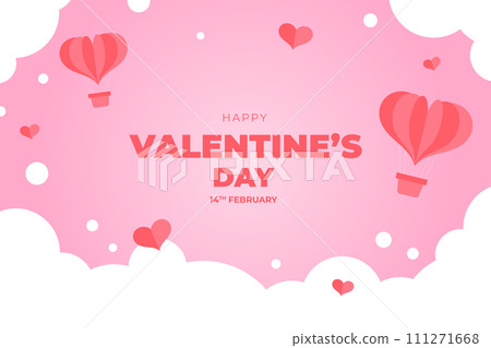 Happy Valentine's Day background, Happy Valentine's Day love banner Happy Valentine's Day background, Happy Valentine's Day love banner 111271668