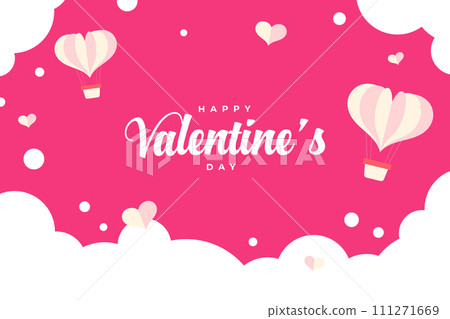 Happy Valentine's Day background, Happy Valentine's Day love banner Happy Valentine's Day background, Happy Valentine's Day love banner 111271669