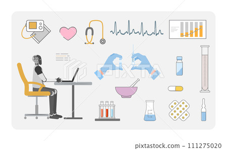 Artificial Robot Treatment Medicine Health People 111275020
