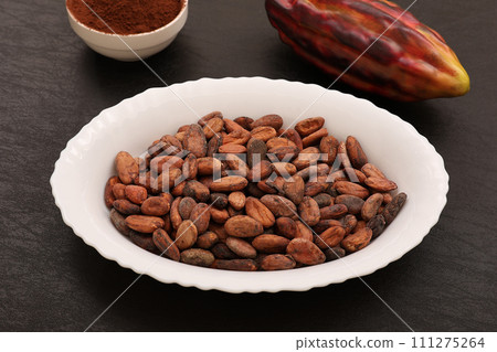 Cacao beans Cacao beans 111275264