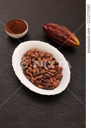 Cacao beans Cacao beans 111275265