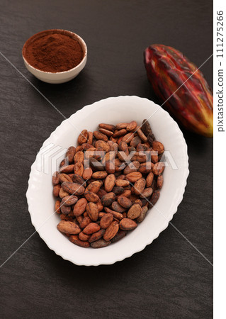 Cacao beans Cacao beans 111275266