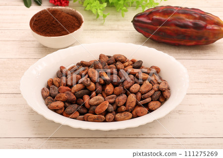 Cacao beans Cacao beans 111275269