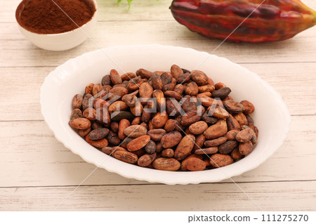 Cacao beans Cacao beans 111275270