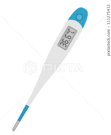 electronic medical thermometer stock vector illustration electronic medical thermometer stock vector illustration 111275412