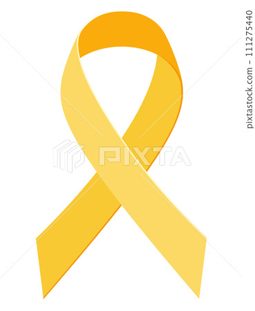 gold ribbon decoration stock vector illustration 111275440
